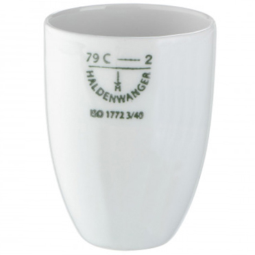 ABML 10569601 Melting crucibles porcelain (high model) 15ml