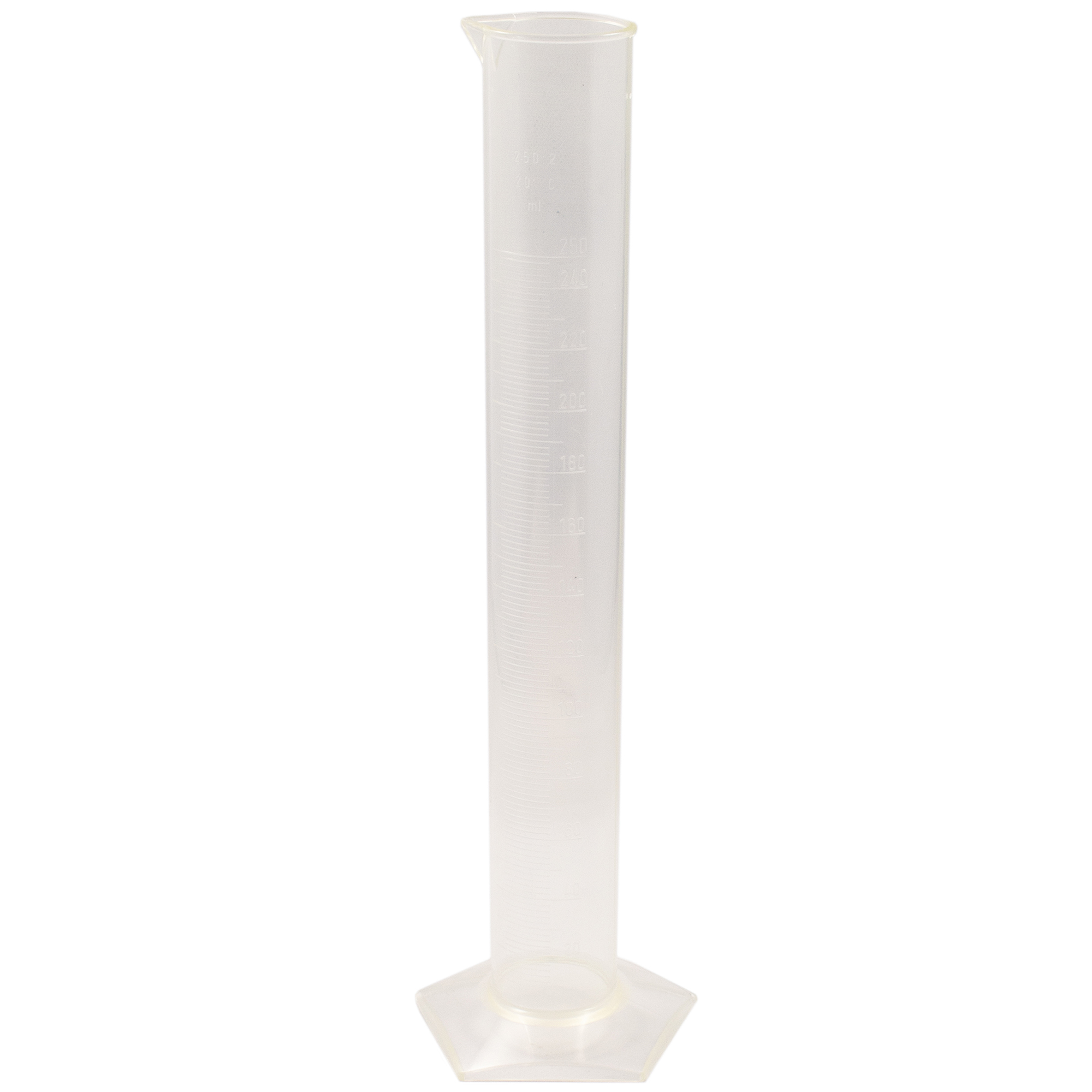 Measuring cylinder plastic (tpx) - 1 Ltr