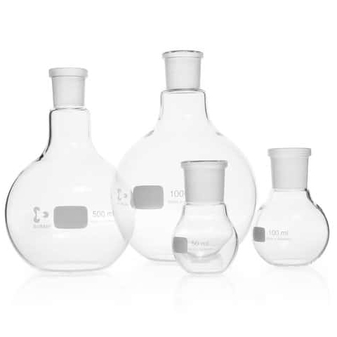 ABML 11726193 Platbodemkolf glas (NS huls) - 50ml - NS 29/32