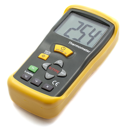 Digital thermometer type K
