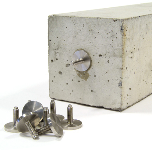 CONT 55-C0115/11 Steel pins for concrete shrinkage determination. Pack of 10 pieces.