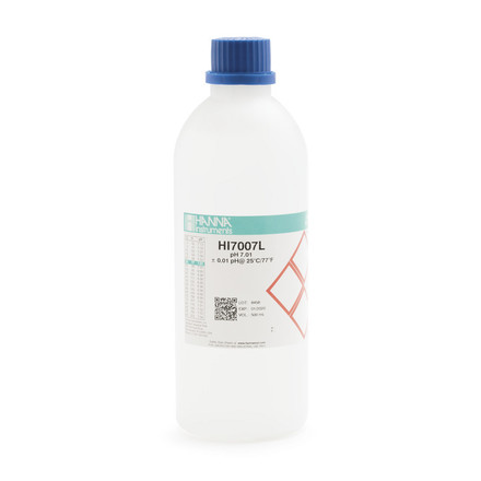HANN HI7007L Kalibratievloeistof pH 7,01, fles 500 ml