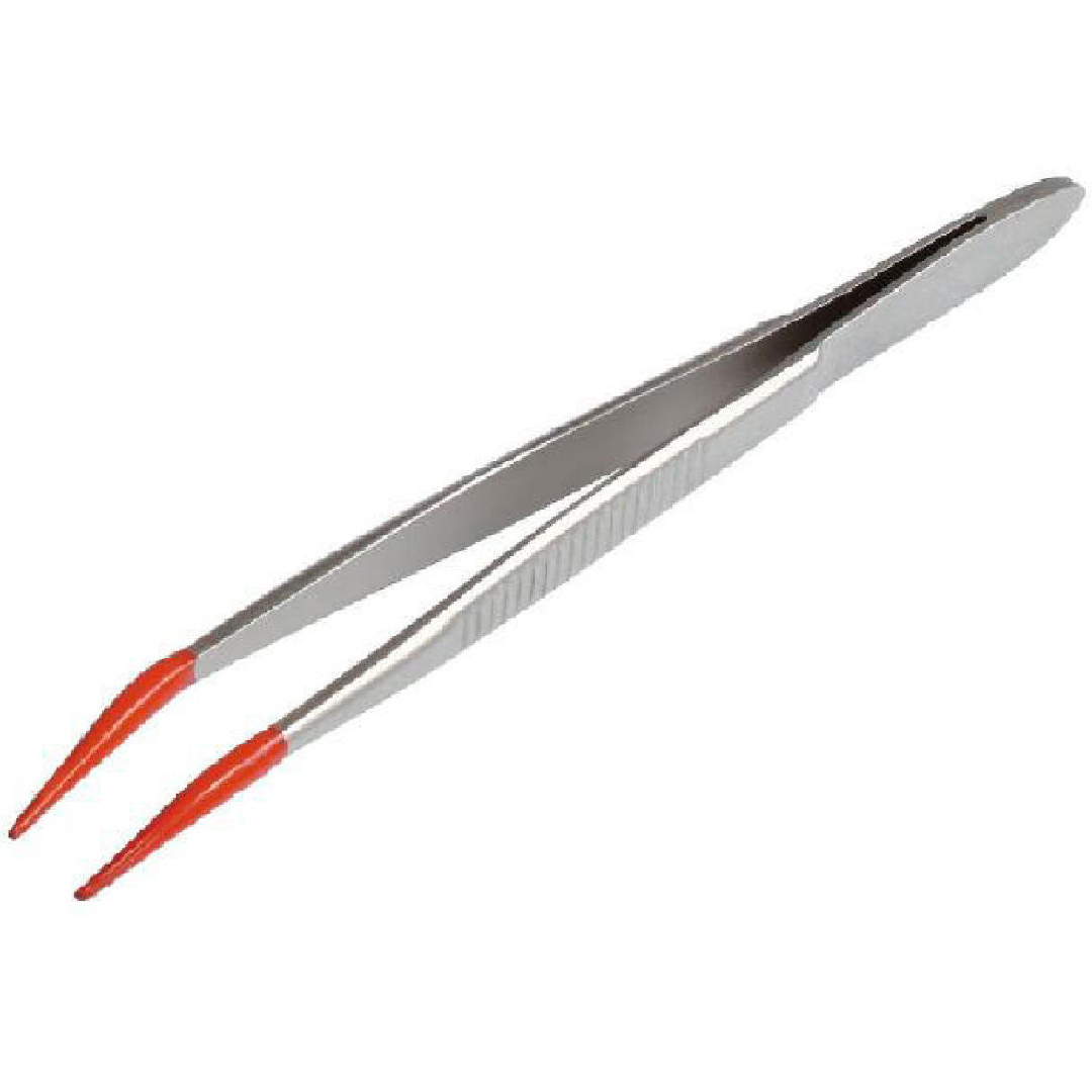 K 315-243 Tweezers 105mm, stainless steel with silicone-coated tips - Kern 315-243