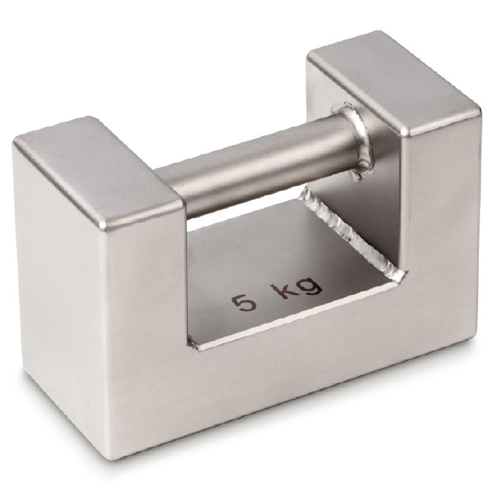 Block weights M1, stainless steel