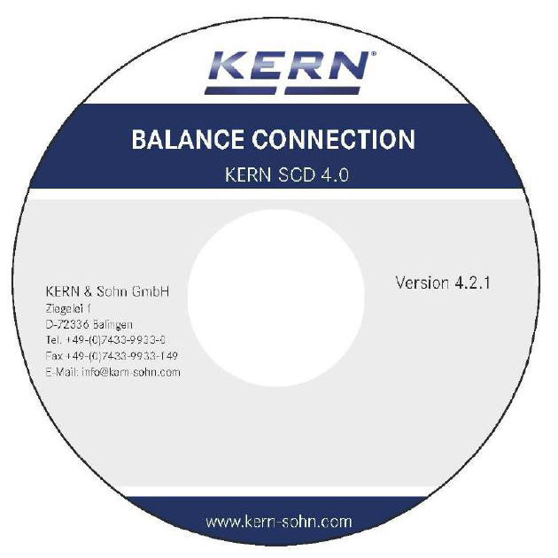 K SCD-4.0 Software BalanceConnection Kern SCD-4.0, 1 licentie