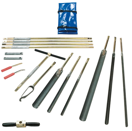 ABME 05402SC Two-piece gouge auger set - hard soils, conical connection