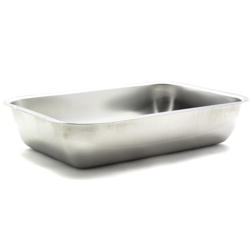 ABMD 09240075 Drying pan stainless steel - 210x155x40mm