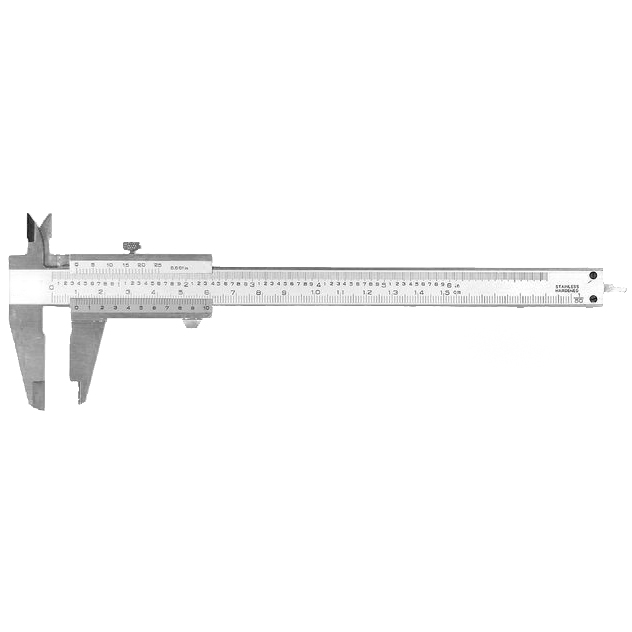 ABMD 08901111 Pocket vernier caliper analog - 150x0,02mm