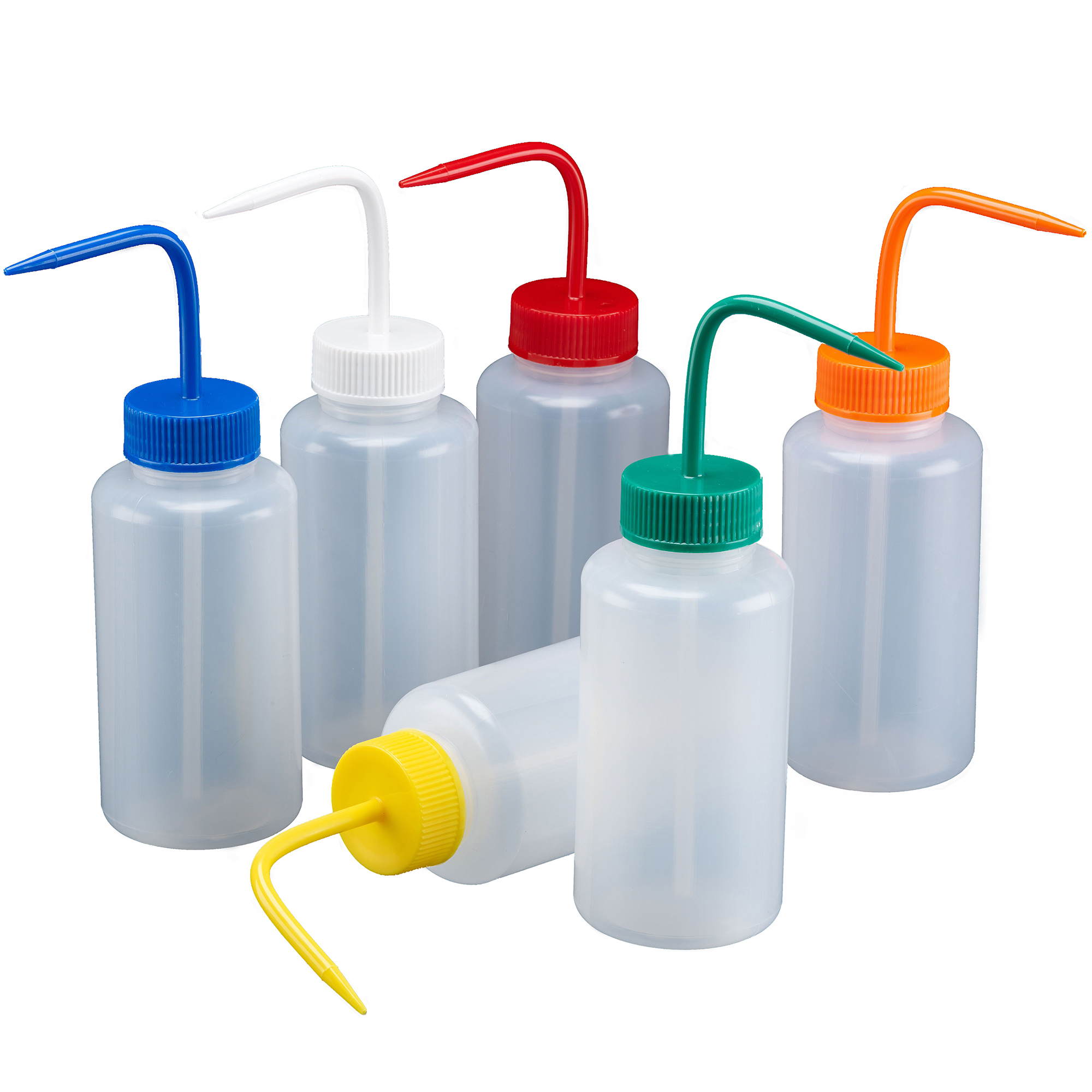 ABML 15357047 Wijdhals spuitfles (LDPE) 500ml blauw