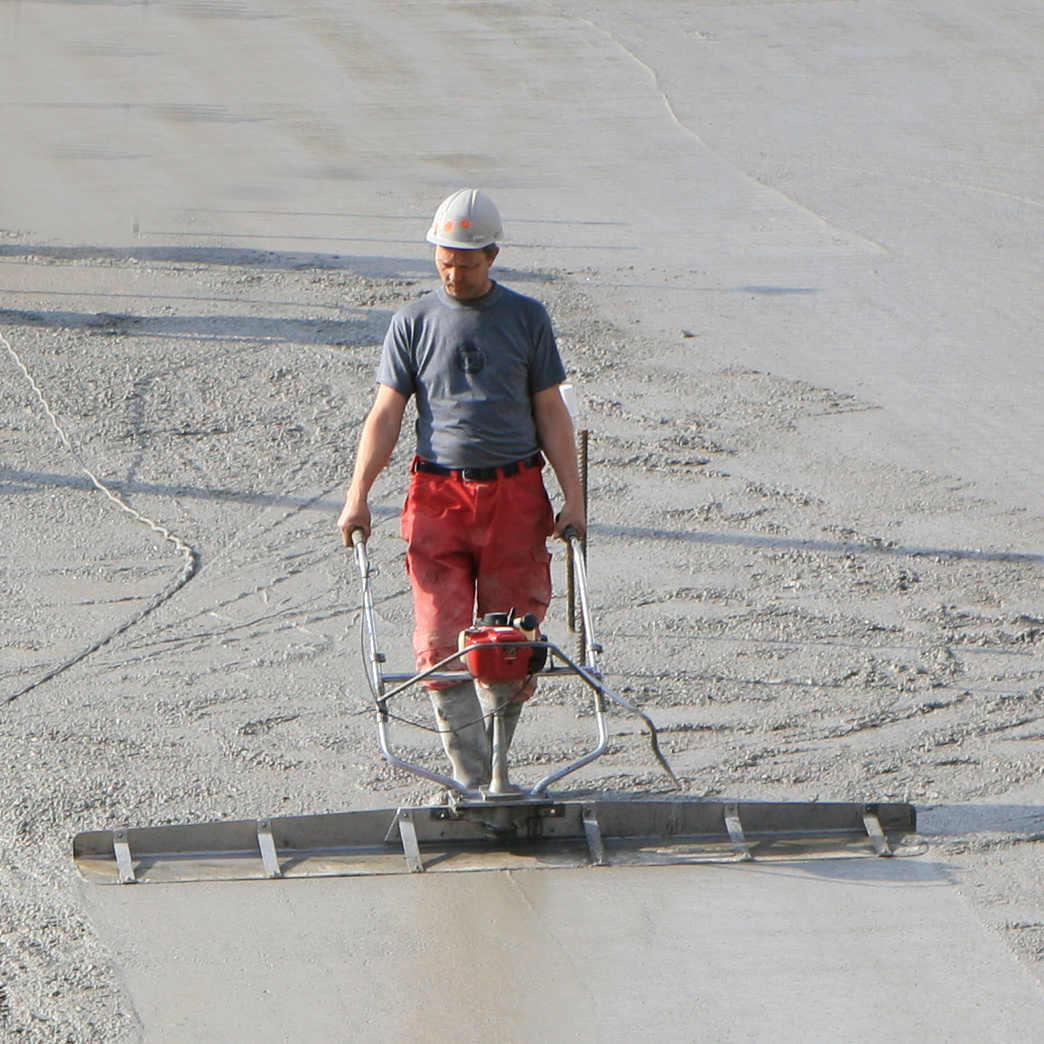 Concrete finishing