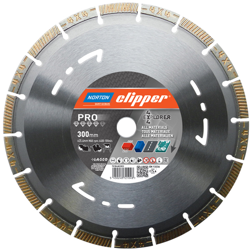 CLIP 70184602018 Diamond blade Pro 4x4 Explorer 115x22,23mm