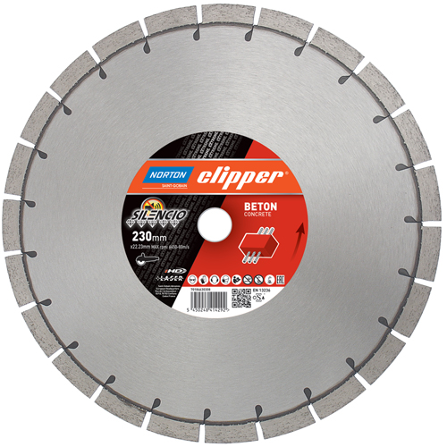 CLIP 70184601168 Diamond blade Extreme Beton Silencio 230x22,23mm