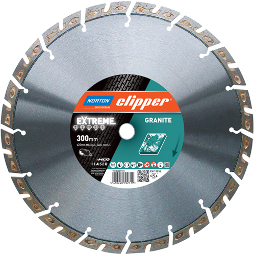 CLIP 70184601172 Diamond blade Extreme Granite 230x22,23mm