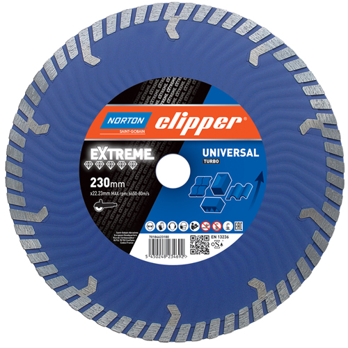 CLIP 70184611427 Diamond blade Extreme Universal Turbo 350mm x 20mm