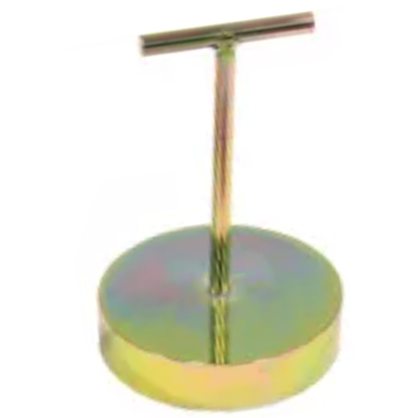 CONT 34-T0091/E Inlegschijf met &quot;T&quot; -greep 149,5x36mm