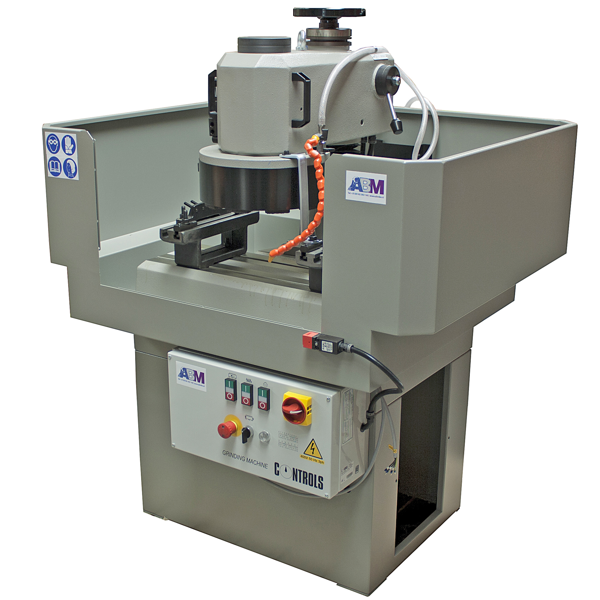 Specimen grinding machine CONTROLS