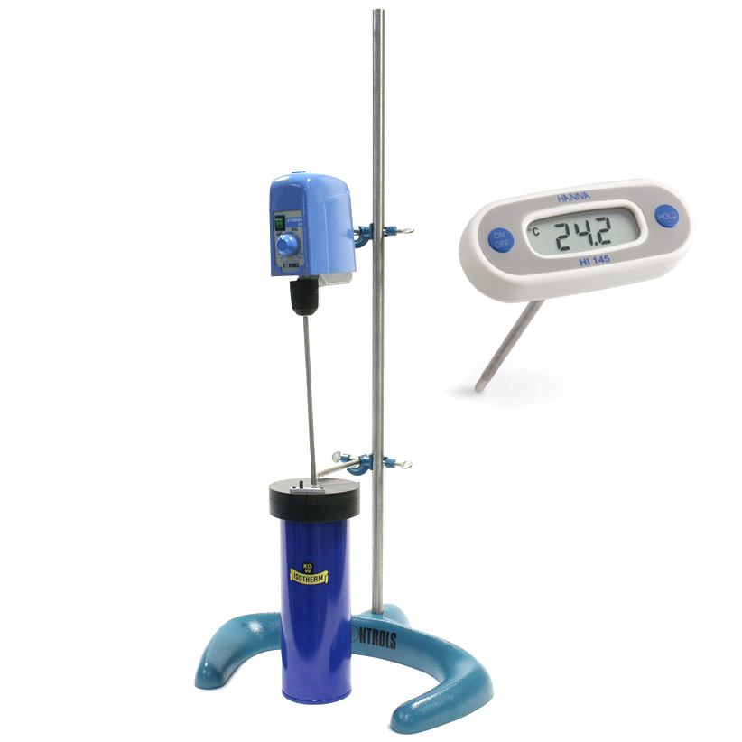 CONT 64-L0035/D Reactivity test apparatus with advanced datalog thermometer