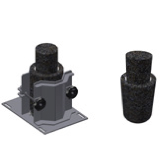CONT 77-PV75210 Accessoire geschikt voor cilindrische proefstukken van 50 mm tot 150 mm diameter