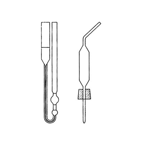 CONT 81-B0116/20 BS U-buis-gemodificeerde viscometer met omgekeerde stroom 0.1 cSt/S, 6-100 cSt