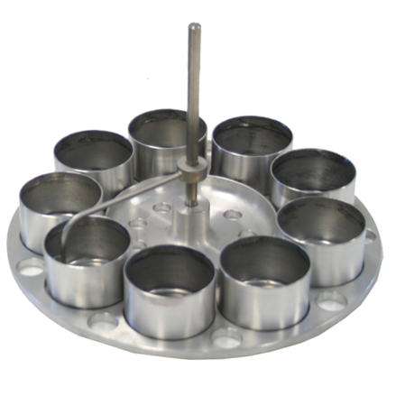 CONT 81-B0160/1 Rotating shelf with 9 containers 55mm Ø35mm