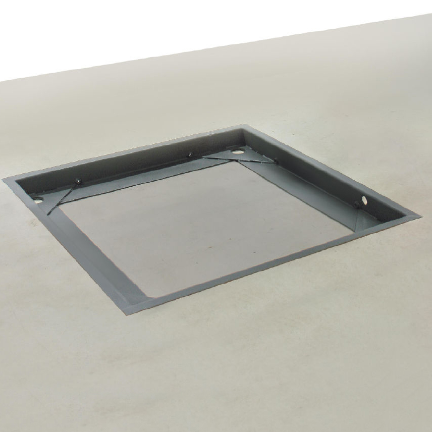 K BIC-A08 Stabiel inbouwframe met poedercoating, voor modellen met weegplateau afmeting 1200x1000x108mm - Kern BIC-A08