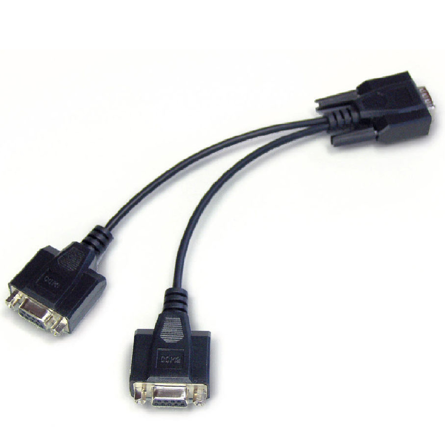 Y cable for parallel connection of two terminal devices to the RS-232 interface on the scale Kern CFS-A04