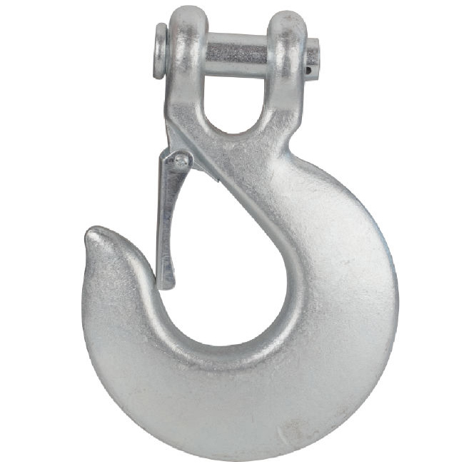 K HFD-A03 Hook with safety catch, cast steel, galvanised and lacquered, non-revolving -  Kern HFD-A03