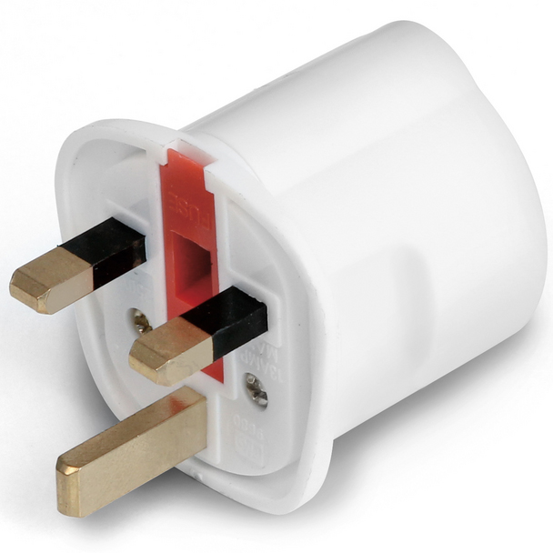 K YKA-01 Schuko> UK Plug Power Adapters - Kern YKA-01