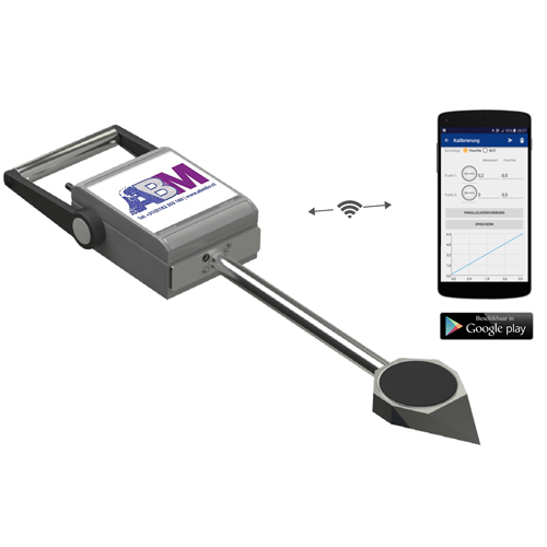 Mobile WCF moisture metering unit