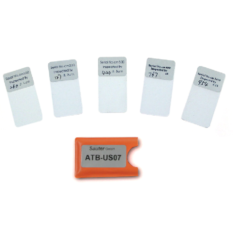 SAUT ATB-US07 Calibration foils for increased measuring accuracy