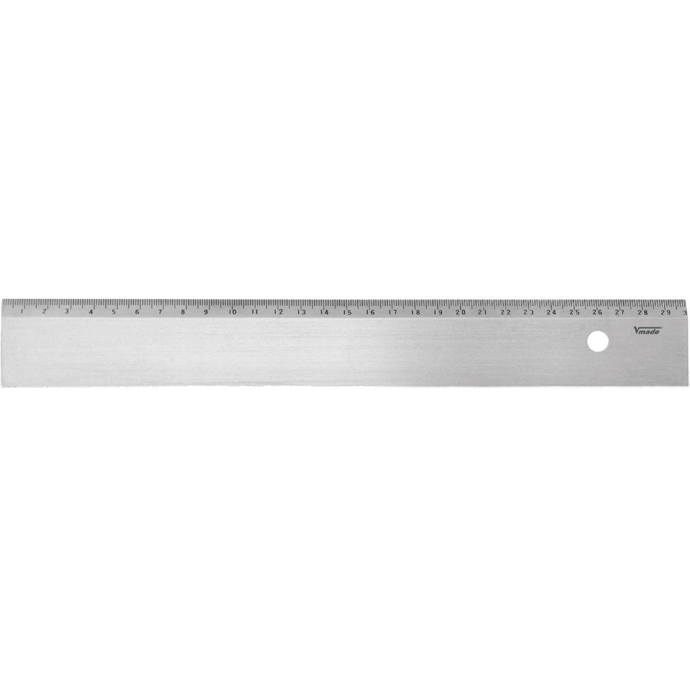 ABMV 1794300030 Straight edge steel with graduation - 300mm