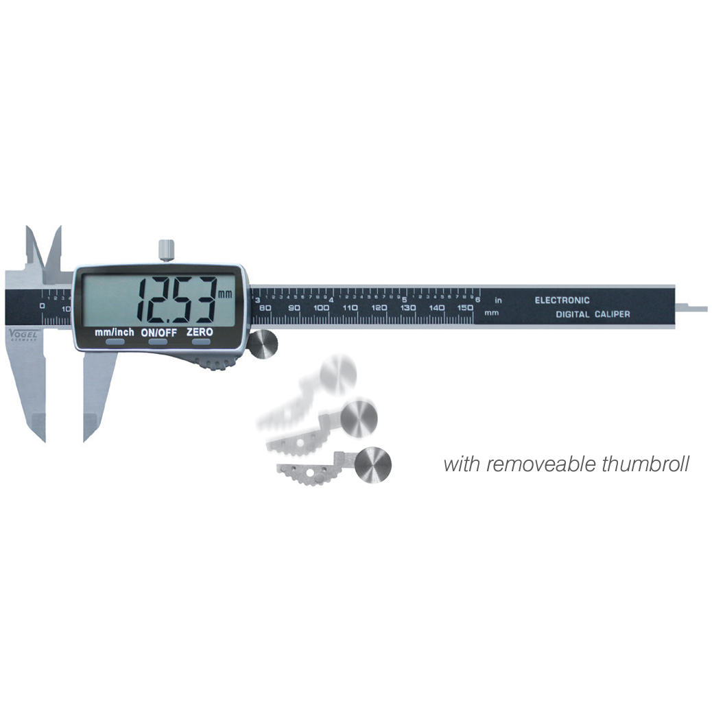 ABMV 202011-3 Electronic digital caliper Vogel - 150mm