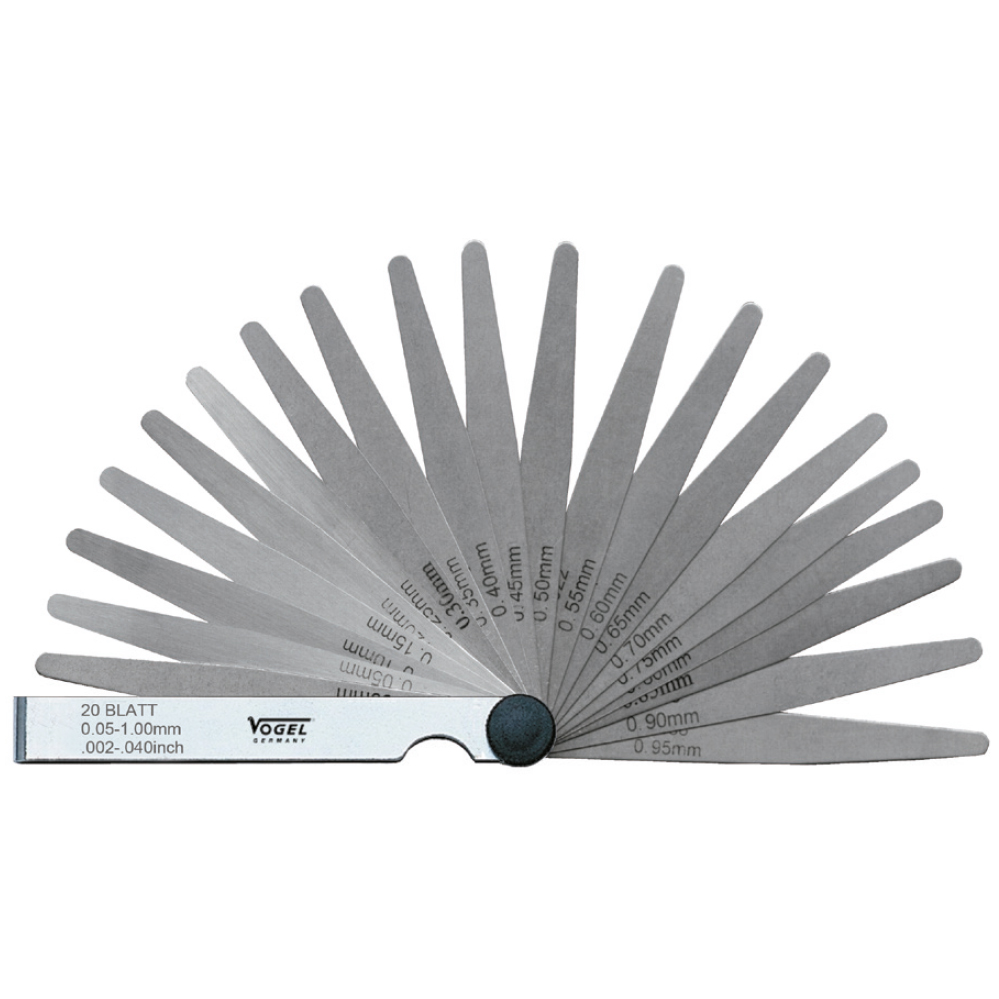 ABMV 411000 Feeler gauge set 0,03 - 0,10mm